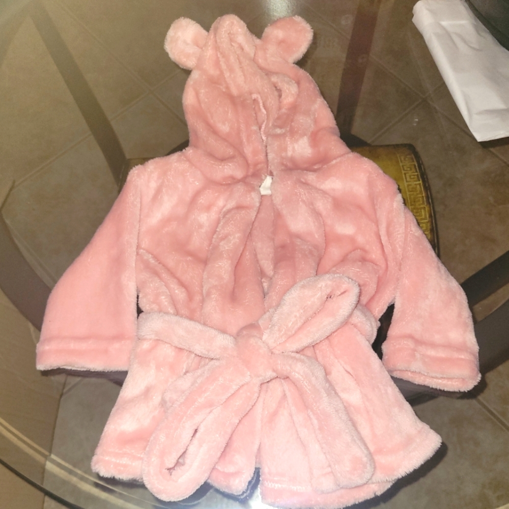 Pink Robe for Baby